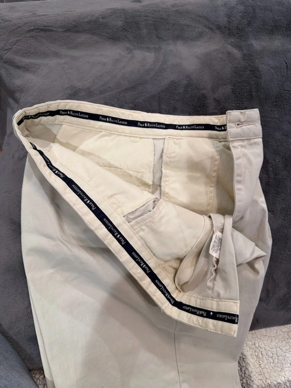 Men's Casual Chino Pants in Light Beige